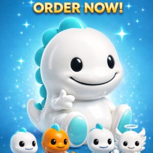 Custom 3D Printed Dino